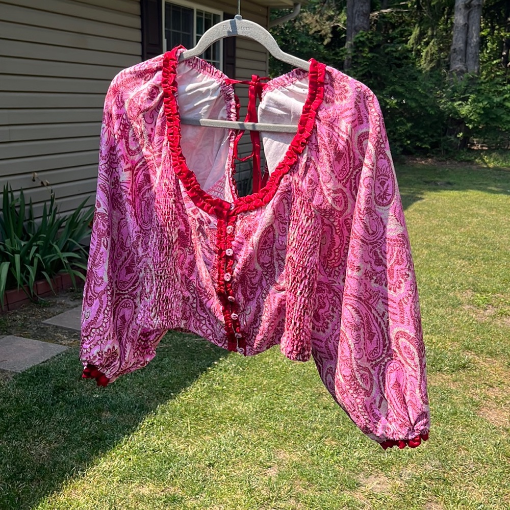 Free People corset style top - never been worn